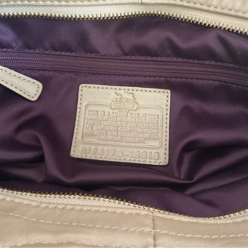COACH MADISON EMBOSSED CROC SHOULDER BAG NO. F1173-18616